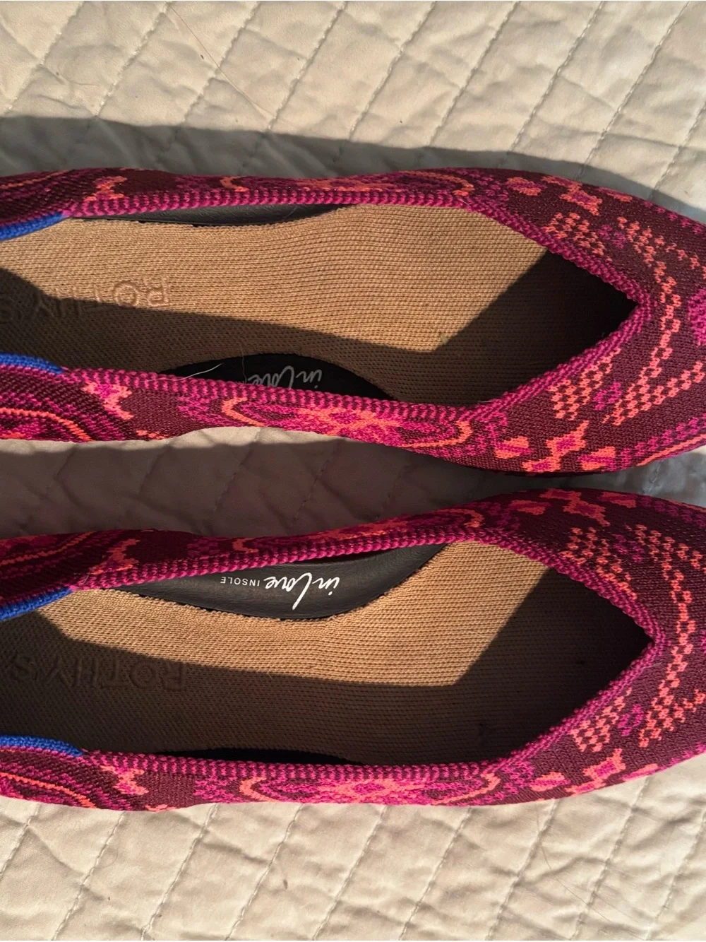 Rothy’s The Point II - Berry Boho - 10.5